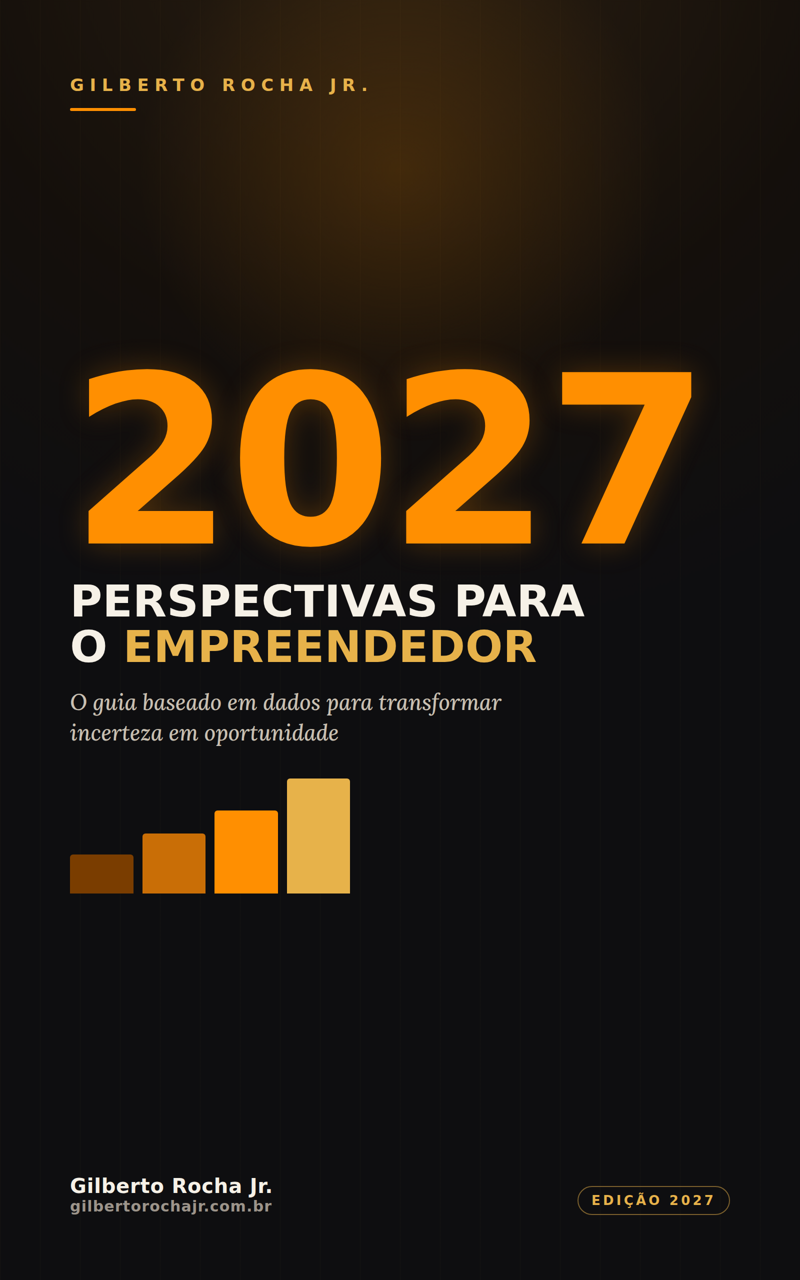 Capa do e-book 2027 — Perspectivas para o Empreendedor, de Gilberto Rocha Jr.