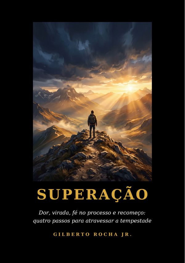 Capa do mini-ebook Superação, de Gilberto Rocha Jr.
